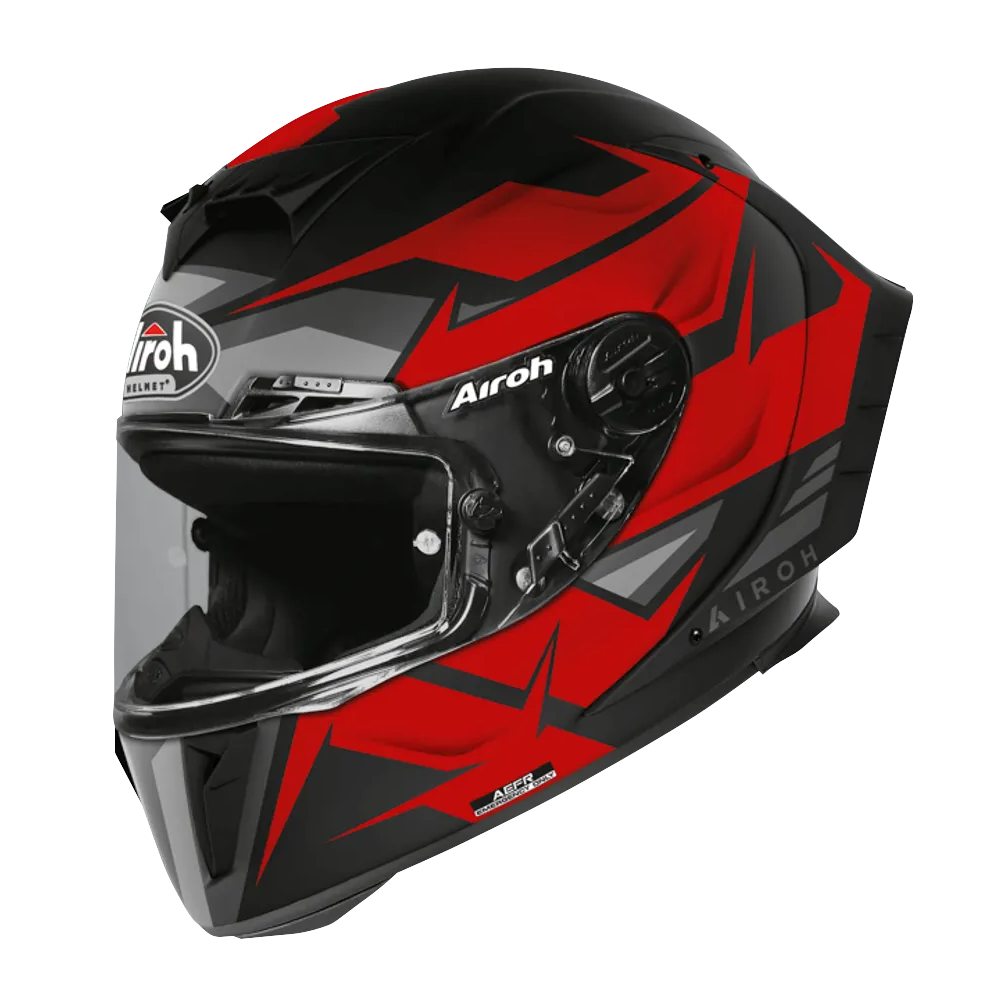 AIROH GP550-S 'WANDER' RED MATT HELMET