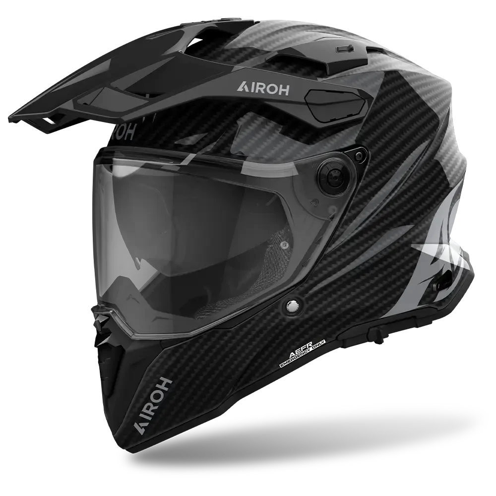 AIROH COMMANDER 2 FULL CARBON GLOSS