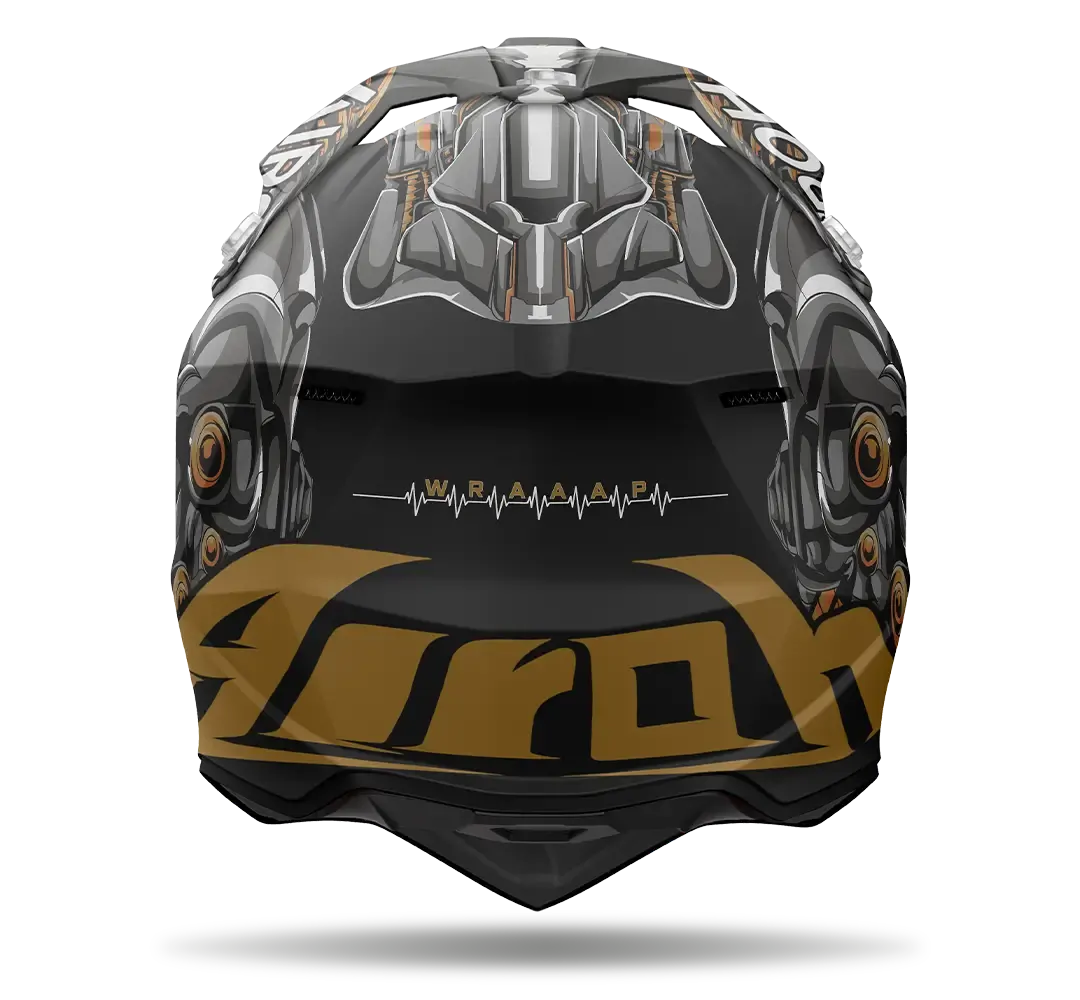 AIROH WRAAAP CYBORG MATT