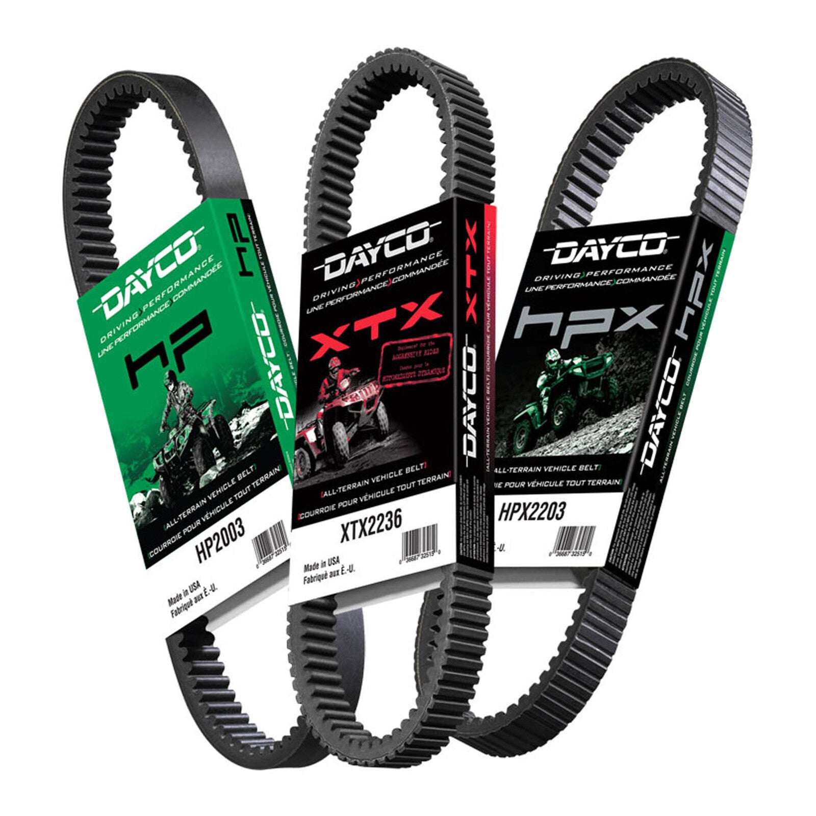 Dayco ATV Drive Belt XTX - XTX2261