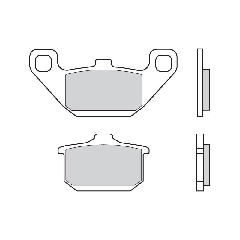 Brembo B-07KA0808 Road (08) Carbon Ceramic Front Brake Pad (07KA08.08)