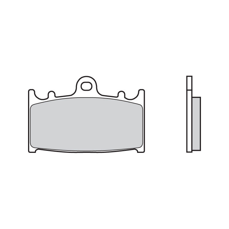 Brembo B-07KA13RC Racing (RC) Carbon Ceramic Front Brake Pad (07KA13.RC) Brembo