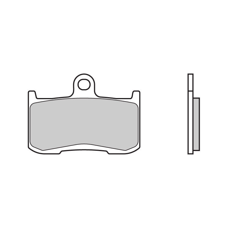 Brembo B-07KA23SC Racing (SC) Sintered Front Brake Pad (07KA23.SC) Brembo