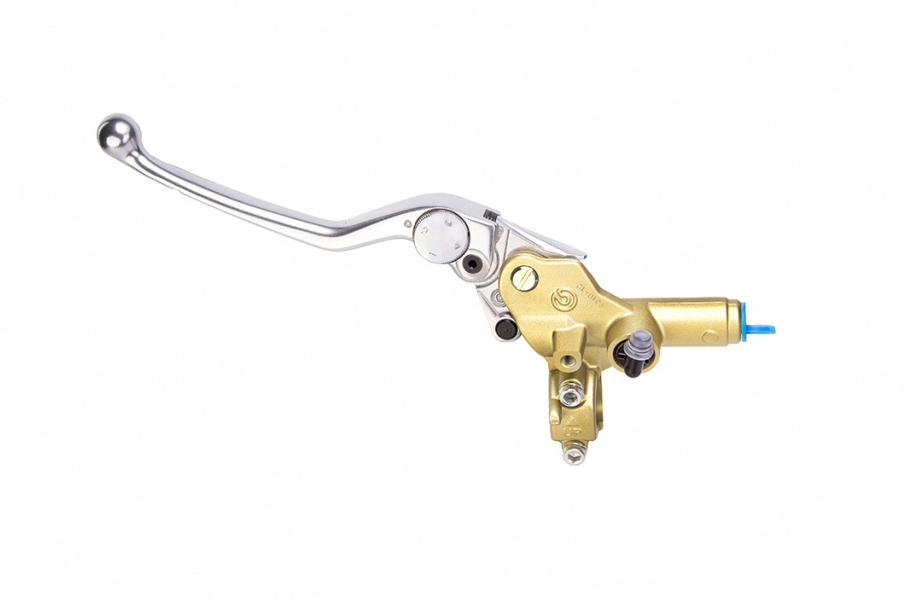 Brembo PSC12/25 Clutch Master Cylinder w/Lever Gold/Silver for most Ducati Models Brembo