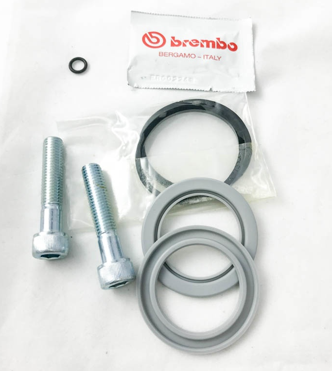 Brembo Brake Caliper 48mm Seal Set No Pistons (Brembo 2 Piston F09 Caliper) for most BMW/Moto Guzzi Models Brembo