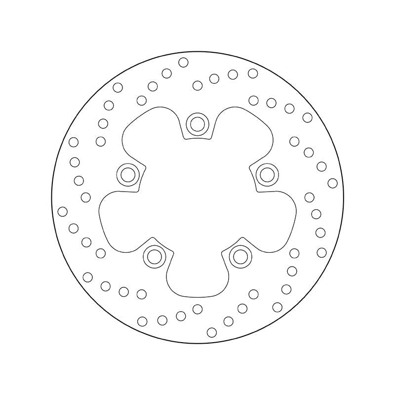 Brembo Serie Oro Fixed Rear Brake Disc for Suzuki Katana 19>