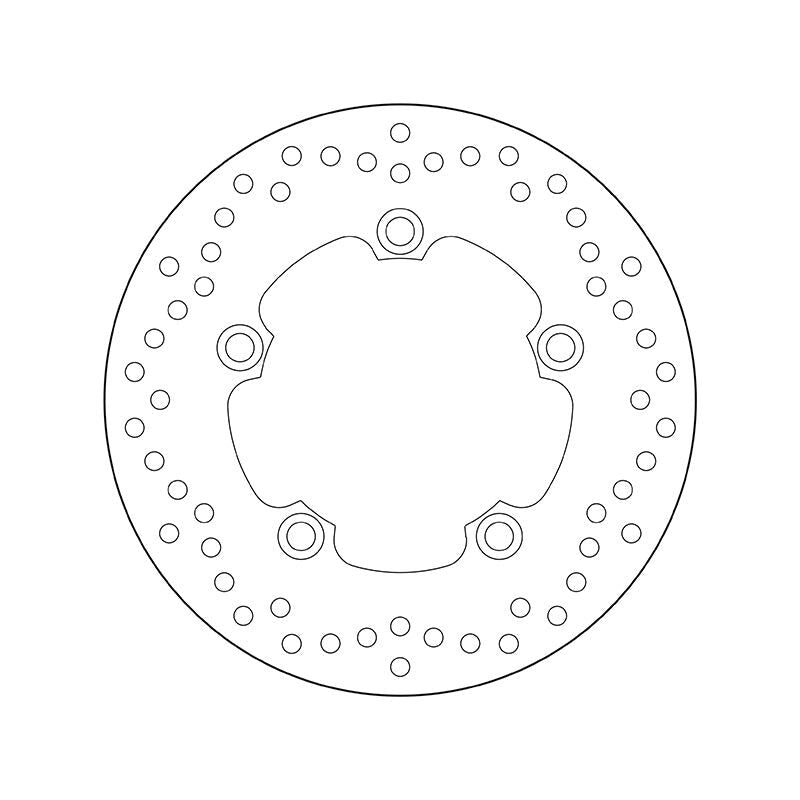 Brembo Serie Oro Fixed Rear Brake Disc for Yamaha YZF R6/YZF R1/SP