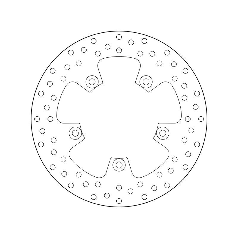 Brembo Serie Oro Fixed Rear Brake Disc for Ducati 999R 03-06