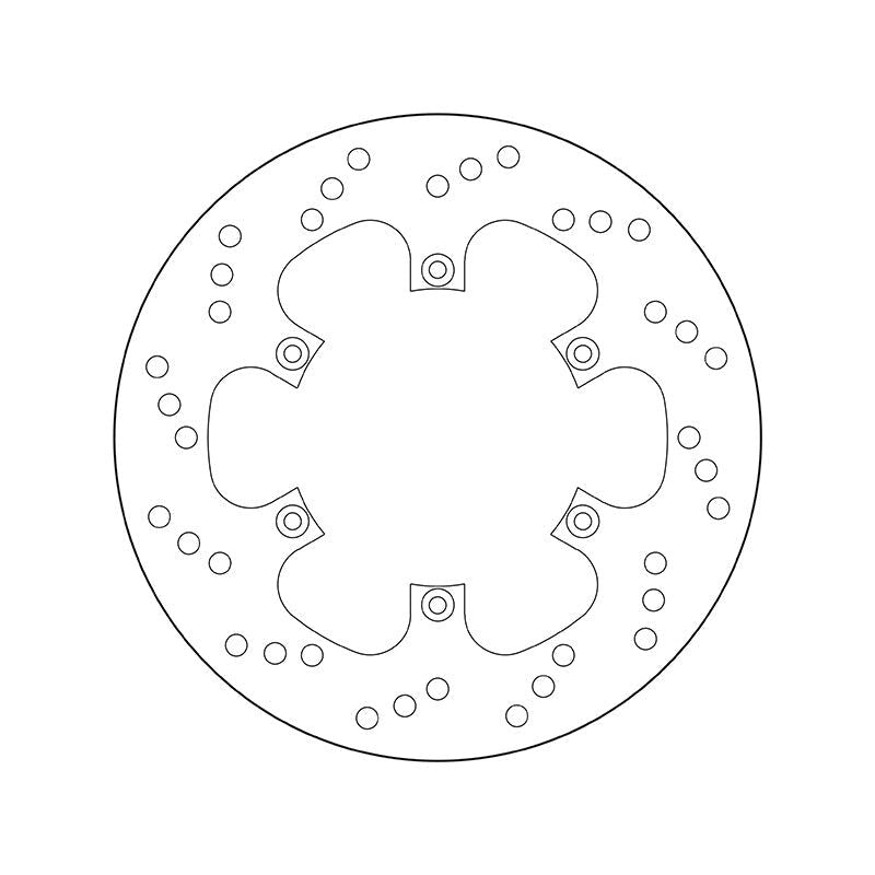 Brembo Serie Oro Fixed Rear Brake Disc for Aprilia Pegaso 650/Benelli 1130/BMW F 650 Brembo