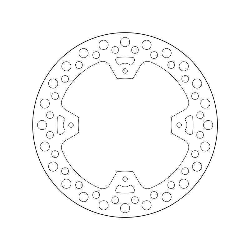 Brembo Serie Oro Fixed Rear Brake Disc for most HM/Honda Models Brembo