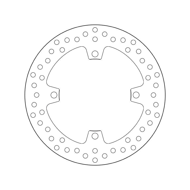 Brembo Serie Oro Fixed Rear Brake Disc for Suzuki RMZ 250/RMX 450/RMZ 450 Brembo