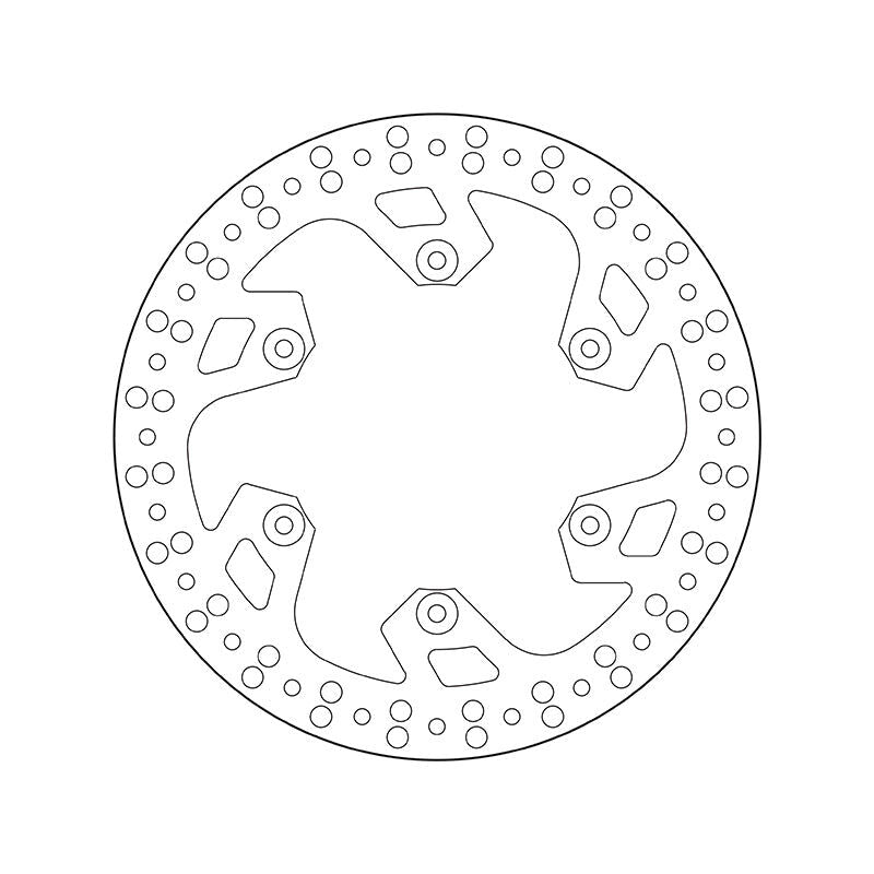 Brembo Serie Oro Fixed Front Brake Disc for Yamaha YZ400F 99>