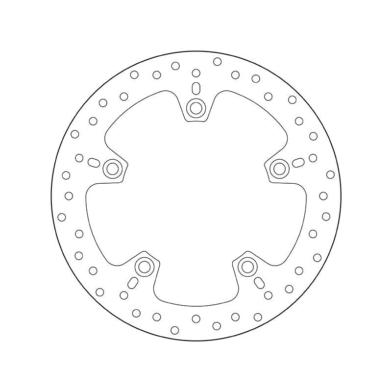 Brembo Serie Oro Fixed Rear Brake Disc for BMW C 400 X/F 650/F 700/F 750/F 800/F 850/S 1000 XR/HP2/K 1200/R 1200/R NINE T Models
