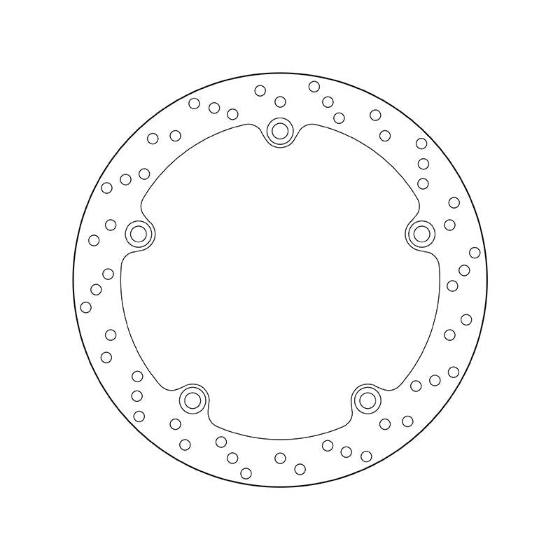 Brembo Serie Oro Fixed Rear Brake Disc for BMW R 850/R 100 R/R 1100/R 1150 Models Brembo