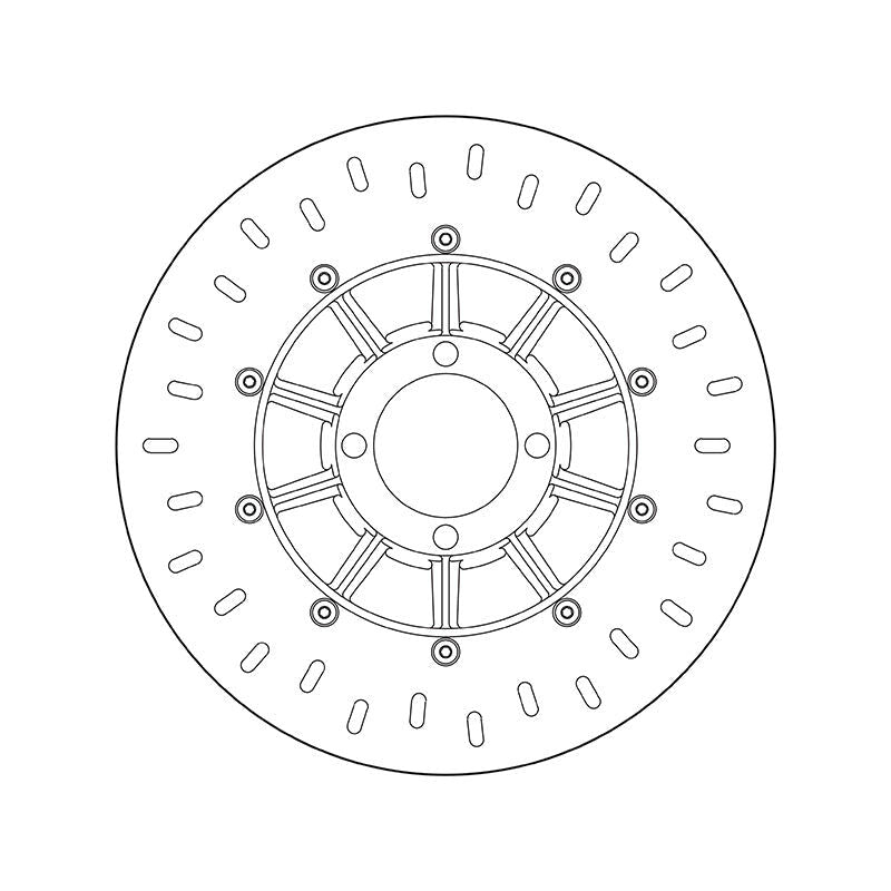 Brembo Serie Oro Fixed Rear Brake Disc for BMW K75/100 Brembo