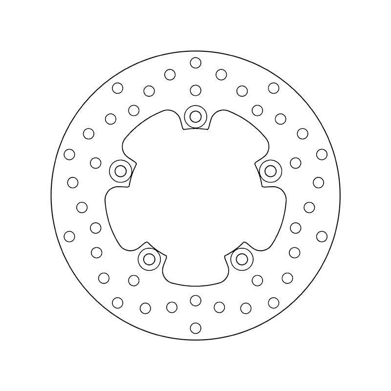 Brembo Serie Oro Fixed Rear Brake Disc for Aprilia 1000 RSV/RSV 4/Tuono Models