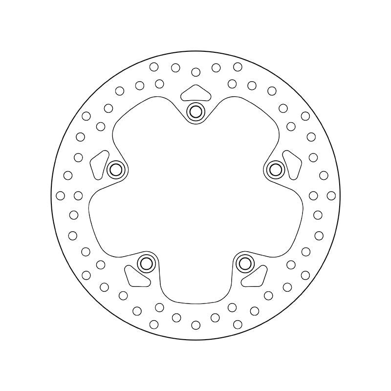 Brembo Serie Oro Fixed Rear Brake Disc for BMW R 1200 GS/Adventure/R 1200 RT/R Nine T