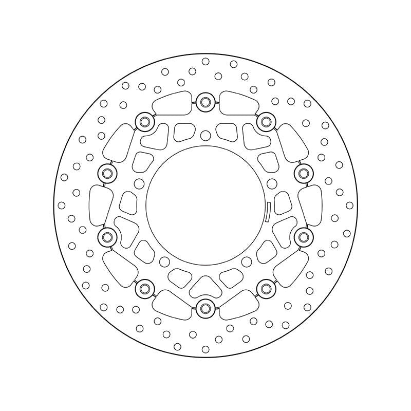 Brembo Serie Oro Floating Front Brake Disc for most Suzuki Models