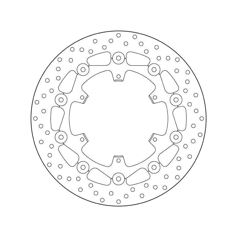 Brembo Serie Oro Floating Front Brake Disc for KTM 1190 Adventure/R Brembo