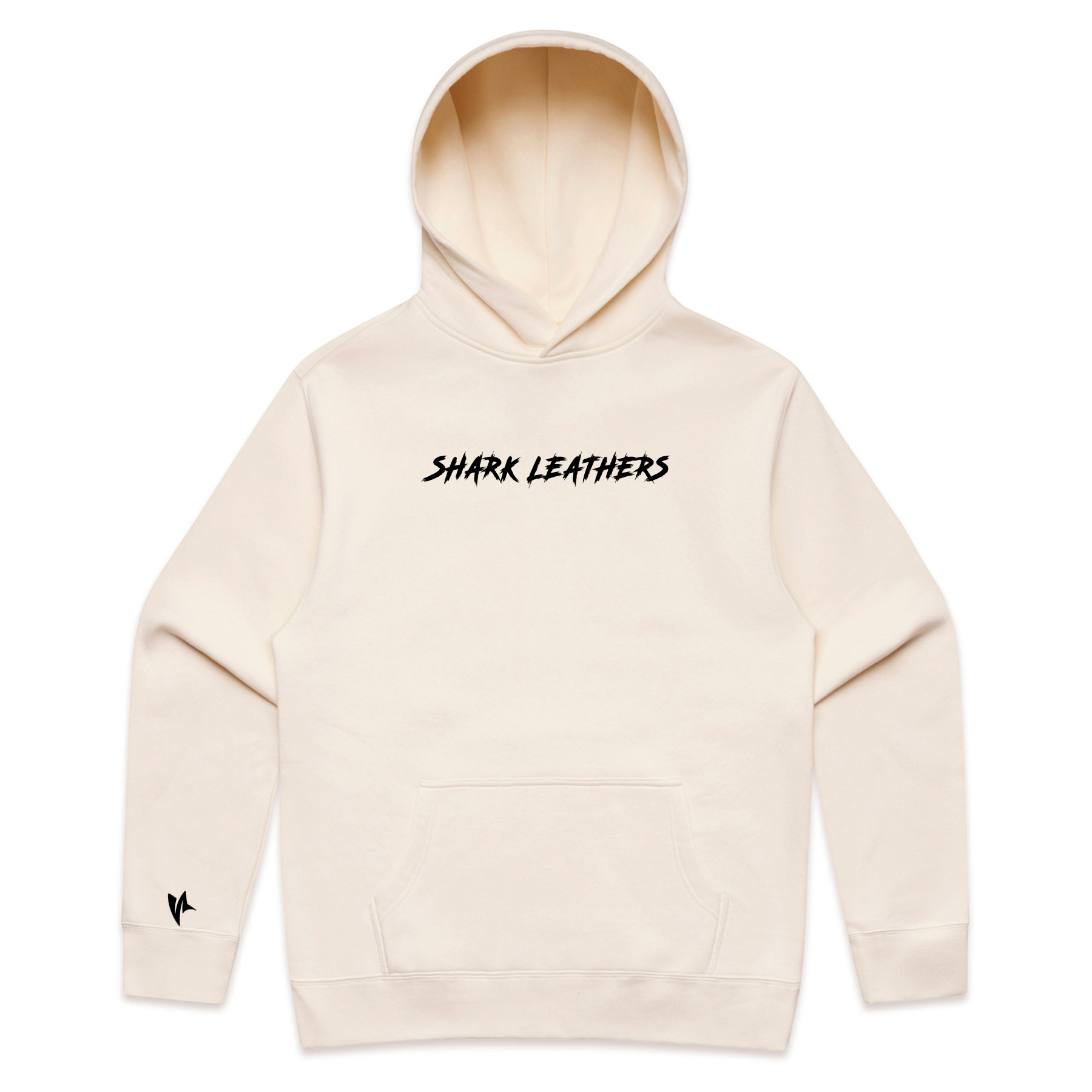 Shark Base Hoodie - Bone/Black