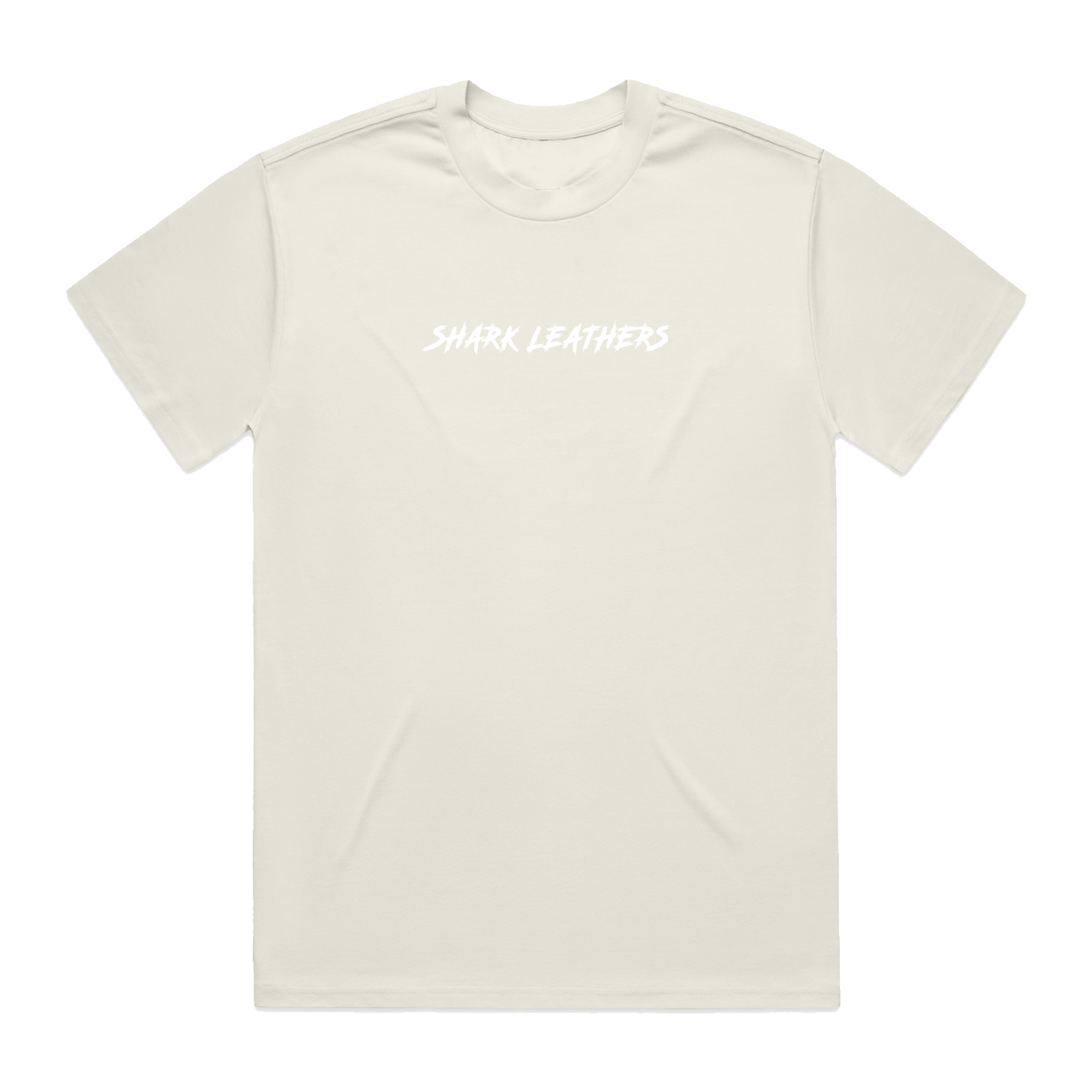 Shark Base Tee - Bone/White