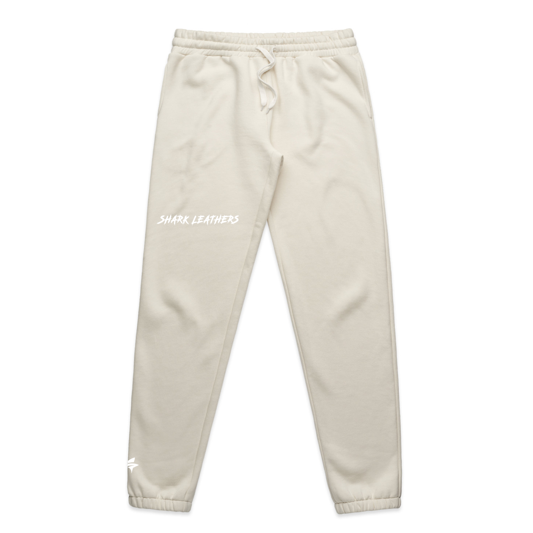 Shark Base Trackies - Bone/White