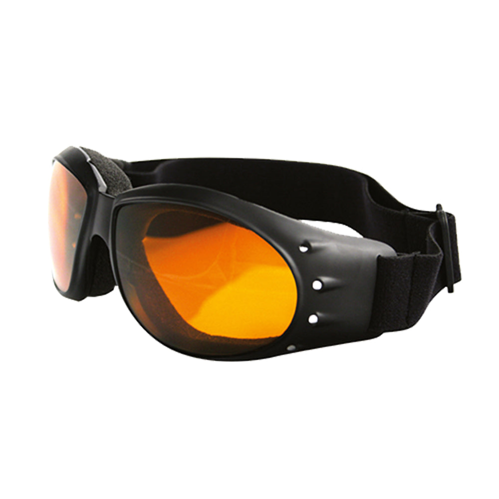 BOBSTER - BOBSTER CRUISER GOGGLES - AMBER LENS - Shark Leathers