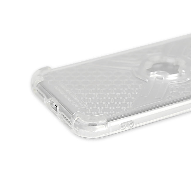 CUBE - CUBE iPhone 11 Pro Max X-Guard Case Clear Grey + Infinity Mount - Shark Leathers