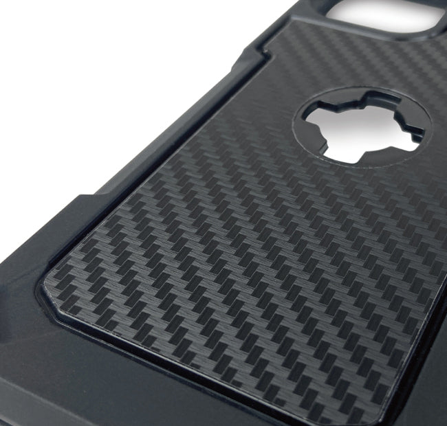 CUBE - CUBE iPhone 12 Pro Max X-Guard Case Carbon Fibre + Infinity Mount - Shark Leathers