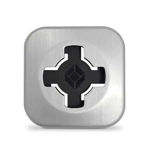 CUBE - CUBE Infinity Adapter (Brushed Metal) - Shark Leathers