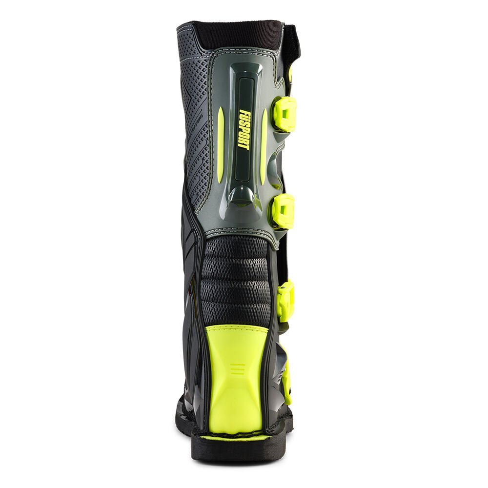 FUSPORT DIRT PILOT 2 BLACK/GRAY/FLURO BOOTS FUSPORT