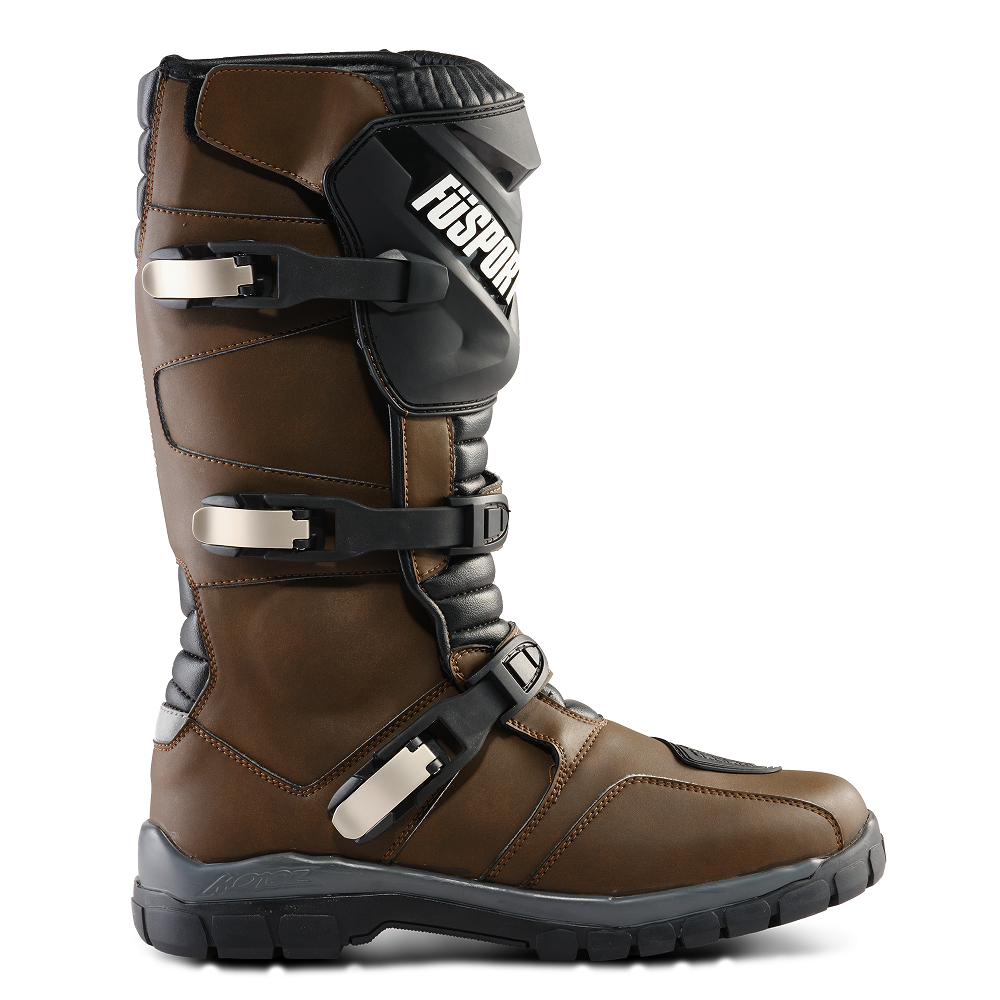 FUSPORT SIMPSON X MOTOZ BROWN BOOTS FUSPORT