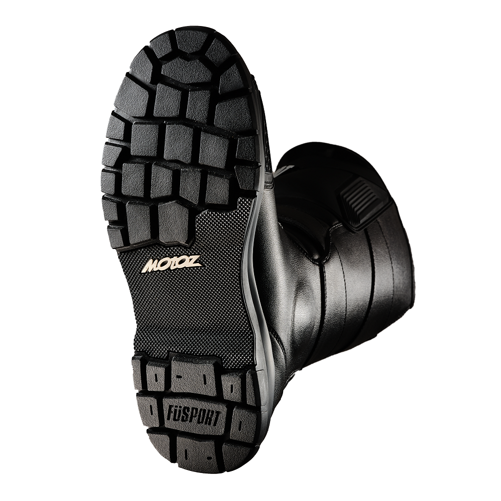 FUSPORT SIMPSON X MOTOZ BLACK BOOTS FUSPORT