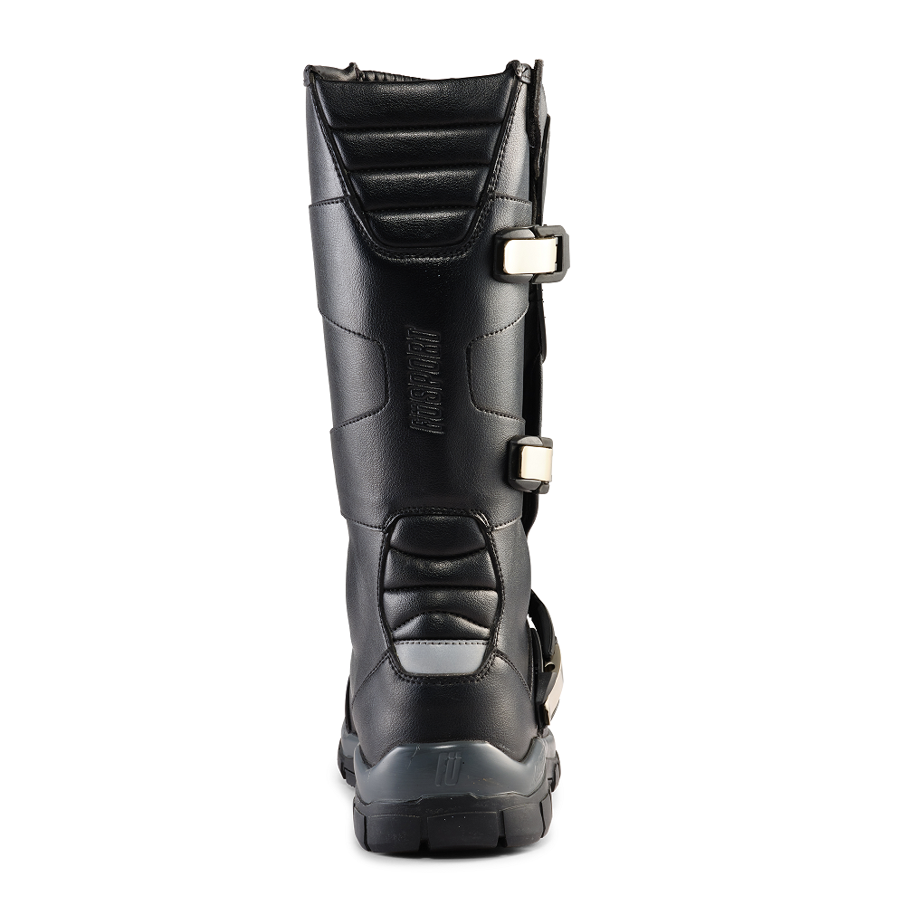 FUSPORT SIMPSON X MOTOZ BLACK BOOTS FUSPORT