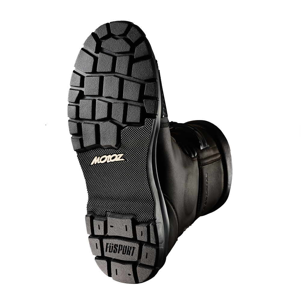 FUSPORT GIBSON X MOTOZ BLACK BOOTS FUSPORT