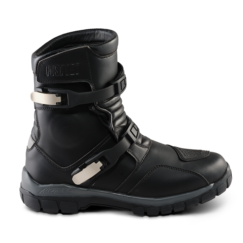 FUSPORT GIBSON X MOTOZ BLACK BOOTS FUSPORT