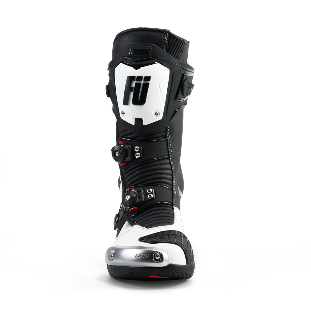 FUSPORT XR1 XTREME R BLACK/WHITE BOOTS