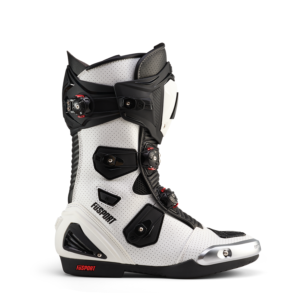 FUSPORT XR1 XTREME R WHITE/BLACK BOOTS FUSPORT