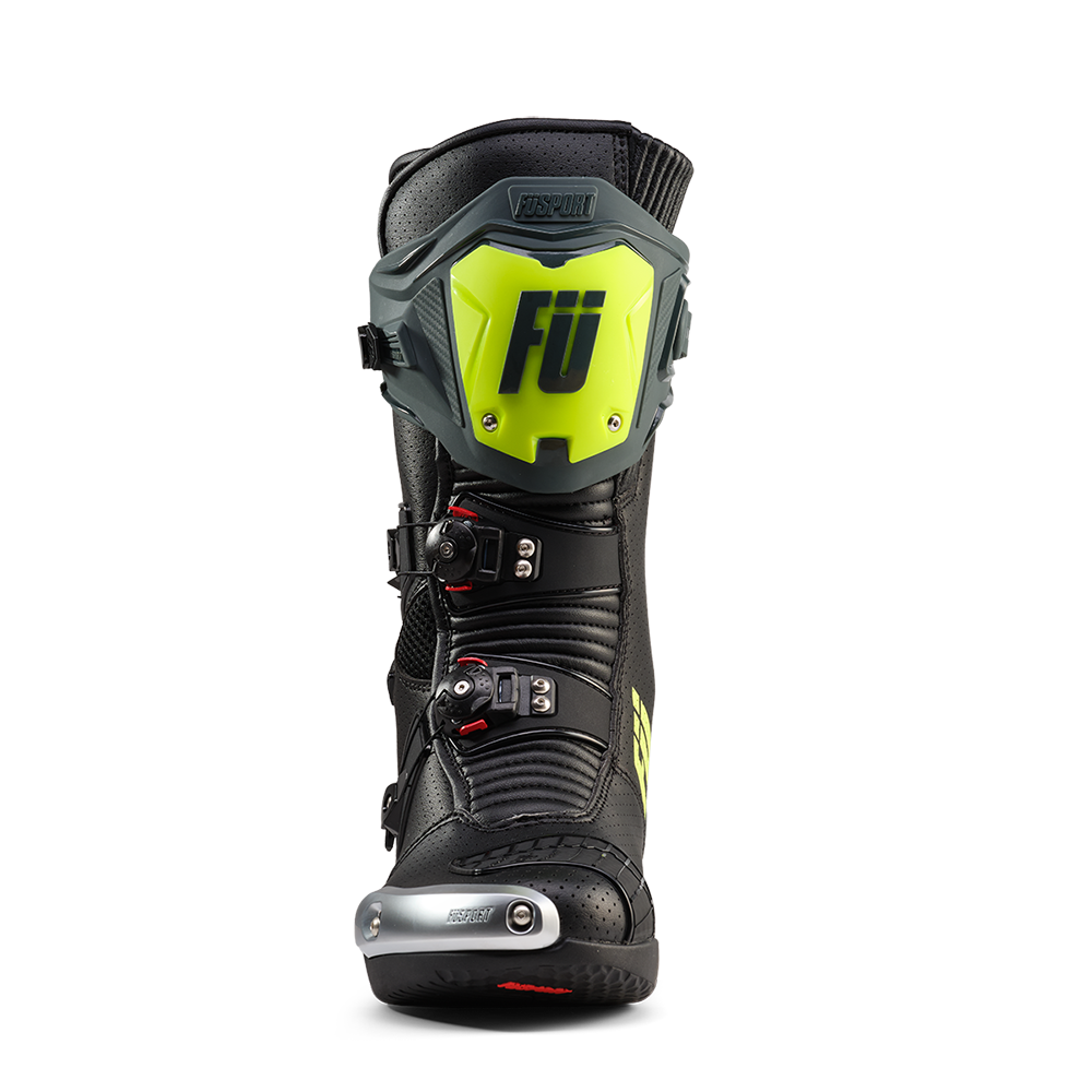 FUSPORT XR1 XTREME R BLACK/YELLOW BOOTS FUSPORT