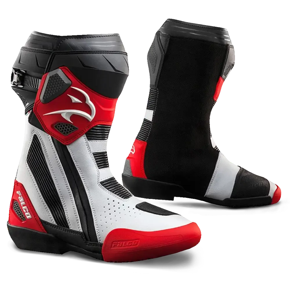 FALCO ELITE GP - WHITE/RED