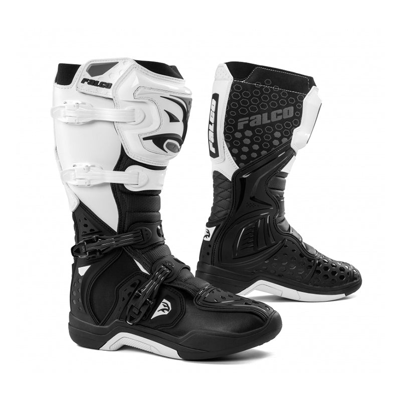 FALCO LEVEL BLACK/WHITE BOOTS