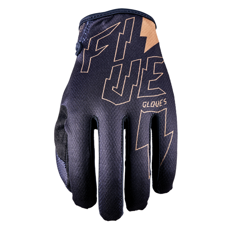 FIVE - FIVE MXF 4 THUNDERBOLT BLACK - Shark Leathers