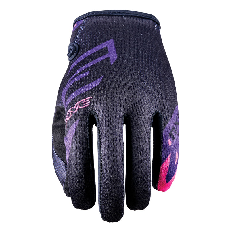 FIVE - FIVE MXF 4 LADIES SCRUB BLACK PINK - Shark Leathers