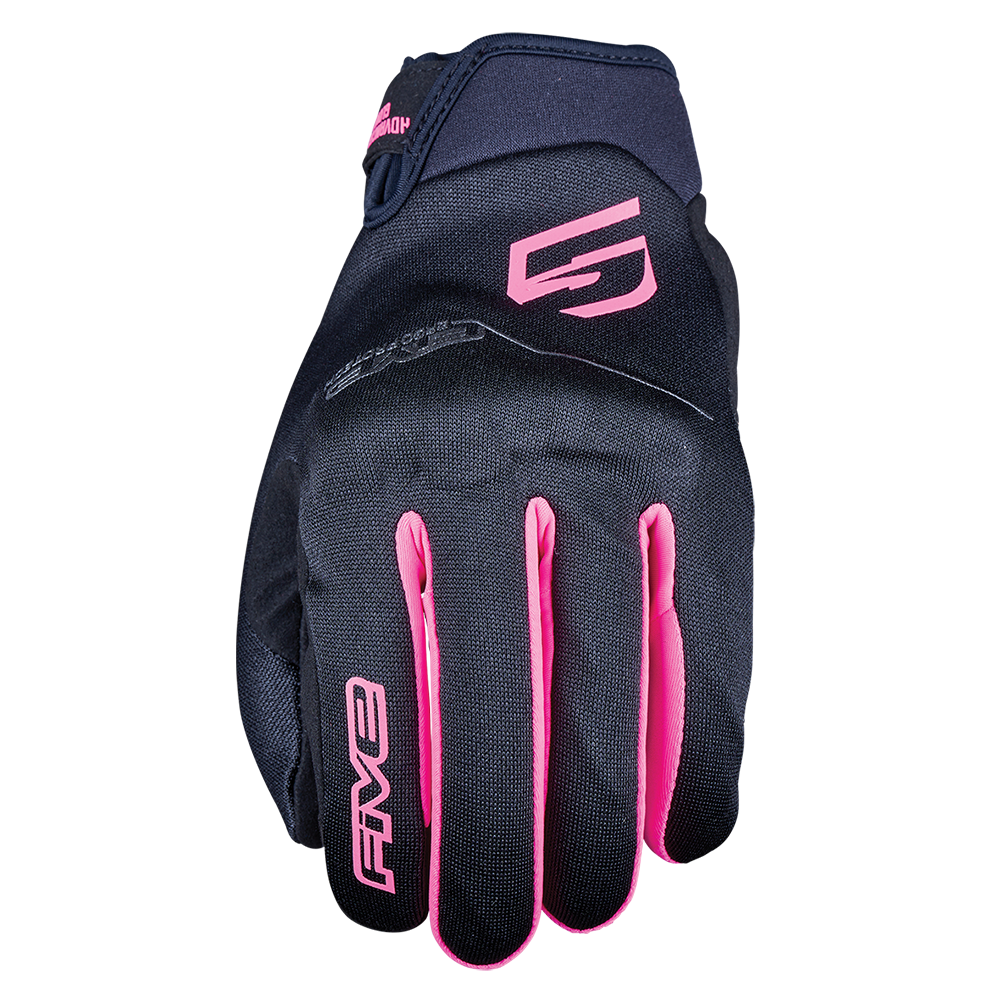 FIVE - FIVE GLOBE EVO WOMAN BLACK/PINK - Shark Leathers