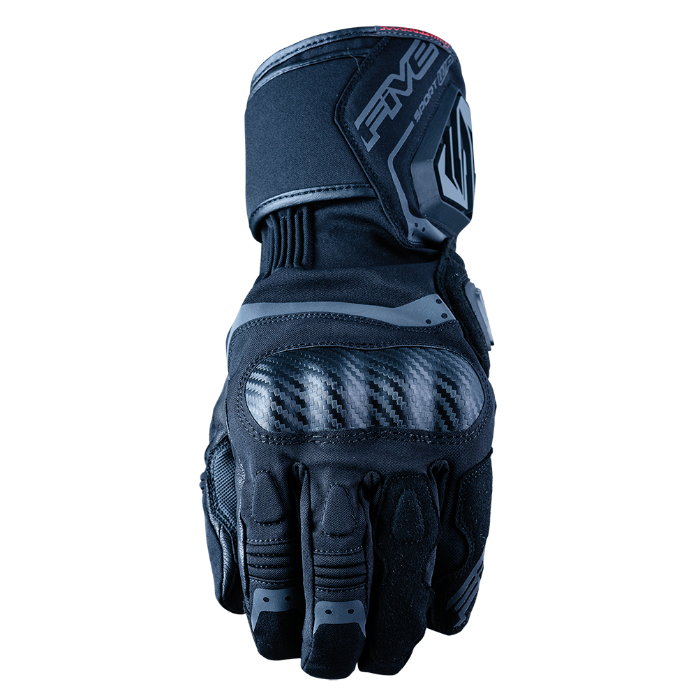 FIVE - FIVE SPORT W/PROOF BLACK - Shark Leathers