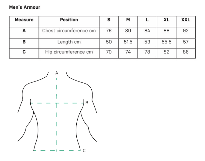 FUSPORT SHOT CORE PROTECTION
