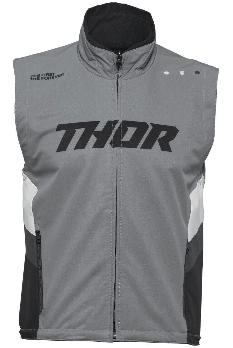 Thor 2024 Warmup Grey/Black Textile Vest