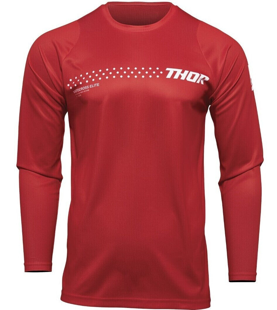 Thor 2024 Sector Minimal Red Youth Jersey