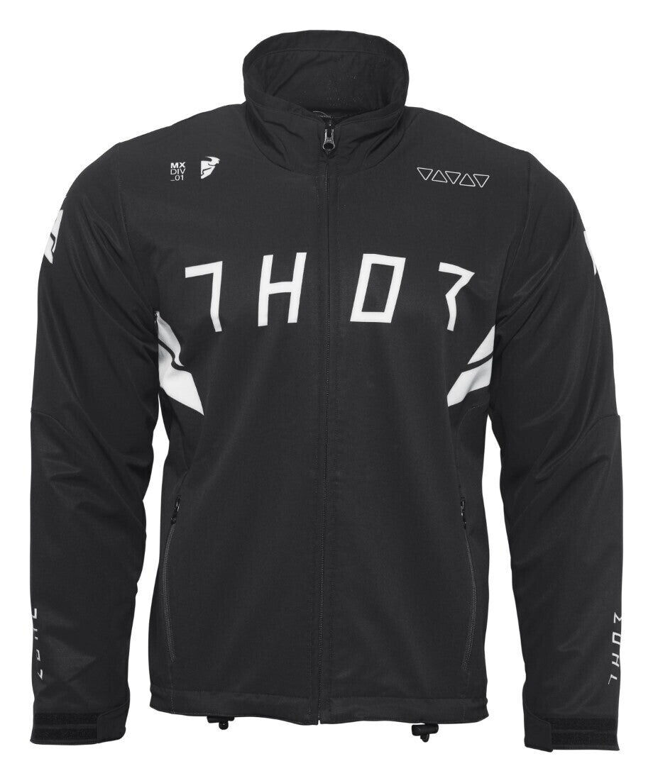 Thor 2024 Warmup Black/White Textile Jacket