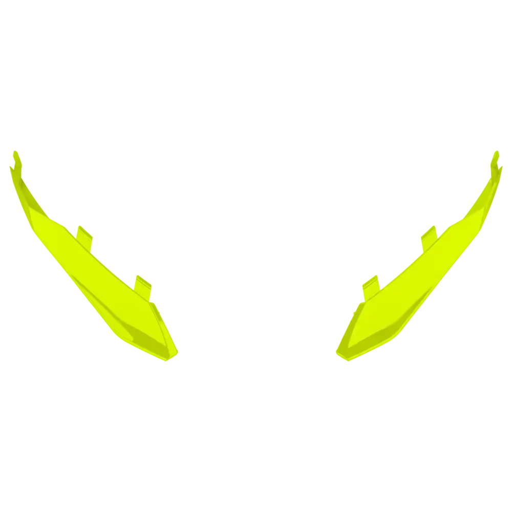 AIROH Rear Spoiler TWIST 3 Fluro Yellow